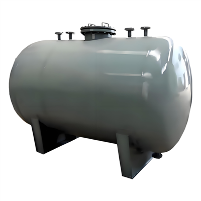 Virs zemes benzīna degvielas tvertne